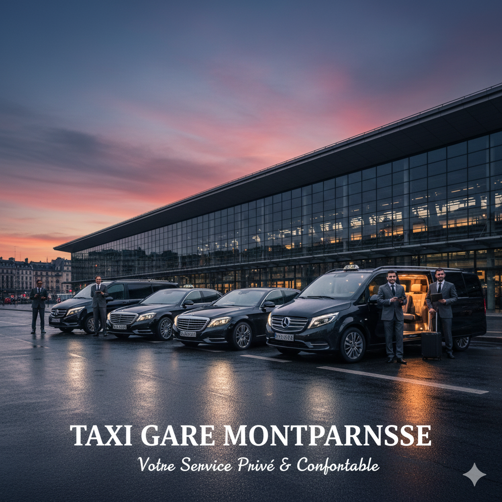 Taxi Gare Montparnasse Paris
